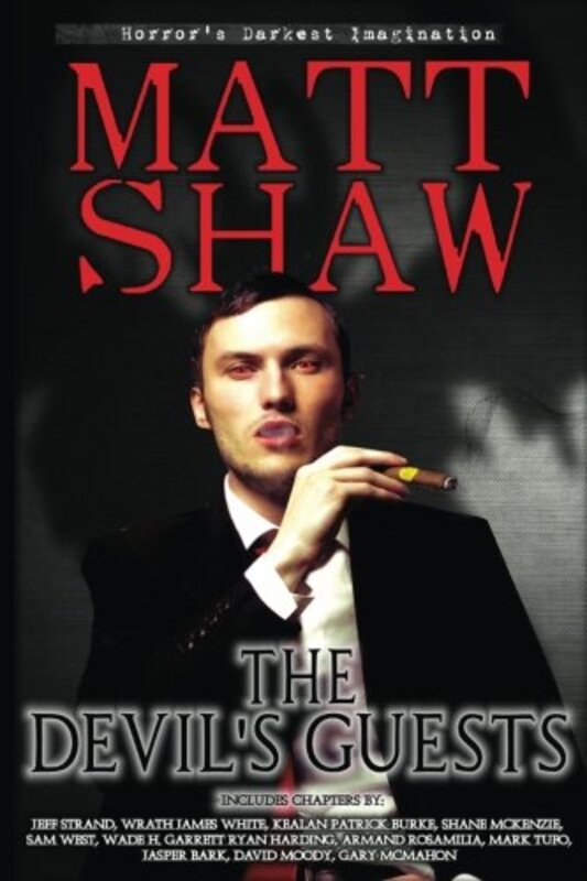 Book cover for "The Devil's Guests" by Jeff Strand