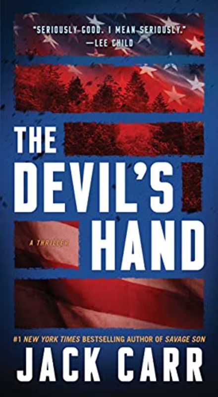 Book cover for "The Devil's Hand" by Jack Carr