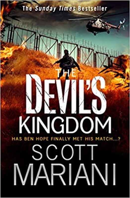 Book cover for "The Devil's Kingdom" by Scott Mariani