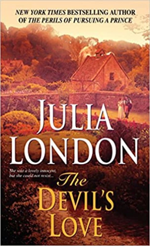 Book cover for "The Devil's Love" by Julia London