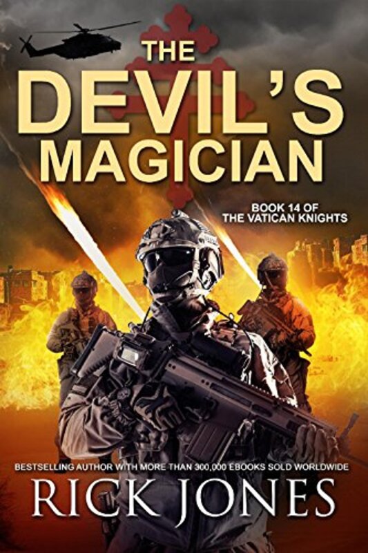 Book cover for "The Devil's Magician" by Rick Jones