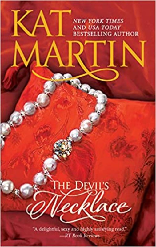 Book cover for "The Devil's Necklace" by Kat Martin