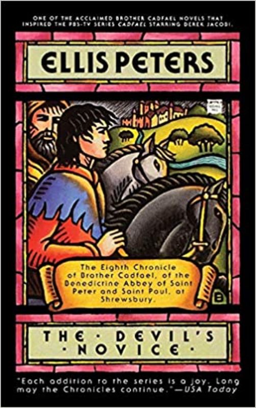 Book cover for "The Devil's Novice" by Ellis Peters