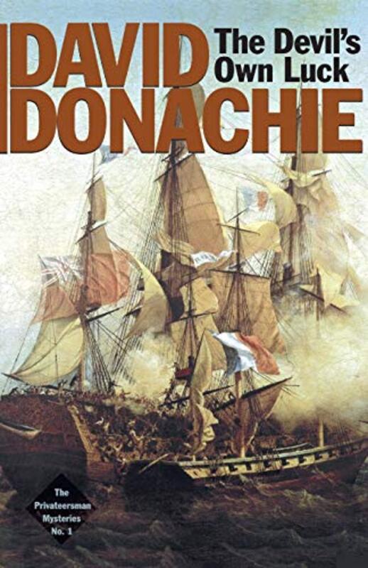 Book cover for "The Devil's Own Luck" by David Donachie