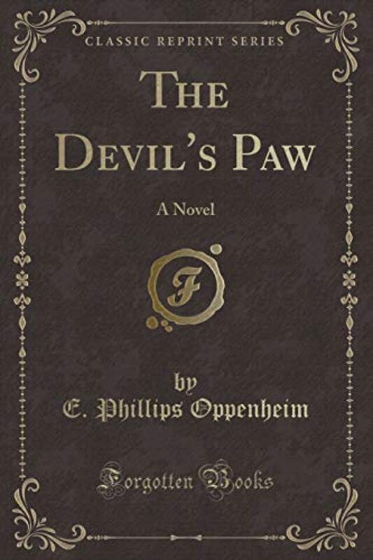 Book cover for "The Devil's Paw" by E Phillips Oppenheim