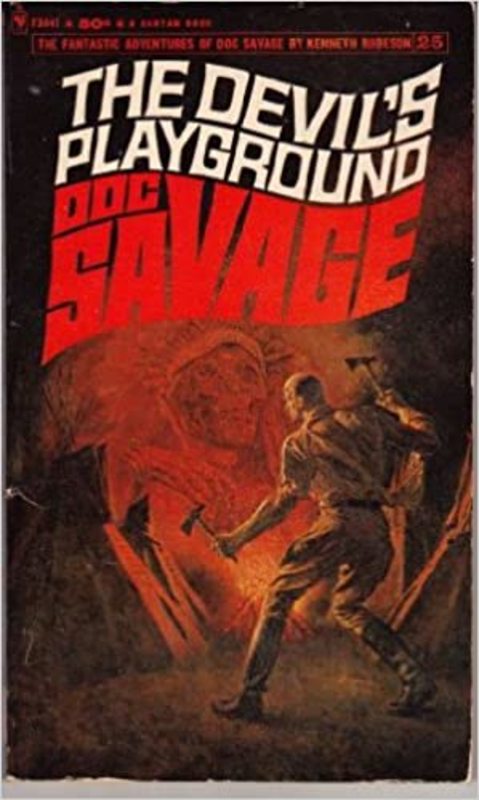 Book cover for "The Devil's Playground" by Lester Dent