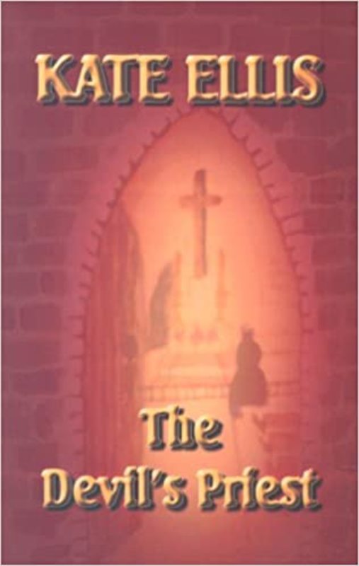Book cover for "The Devil's Priest" by Kate Ellis