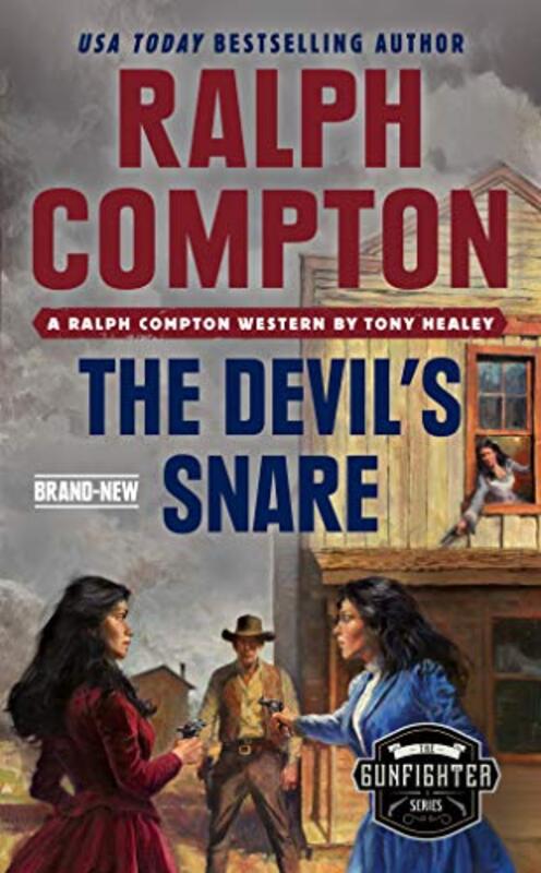 Book cover for "The Devil's Snare" by Ralph Compton