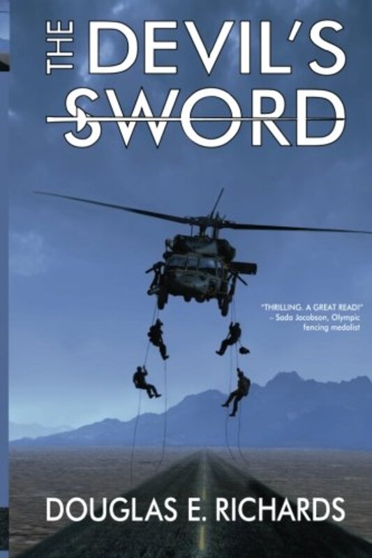 Book cover for "The Devil's Sword" by Douglas E Richards