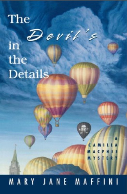 Book cover for "The Devil's in the Details" by Victoria Abbott