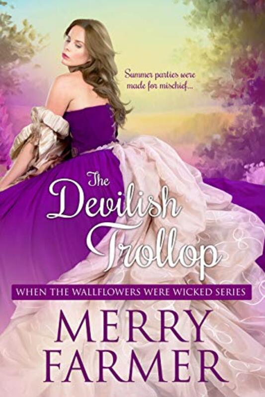 Book cover for "The Devilish Trollop" by Merry Farmer