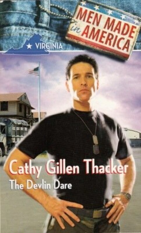 Book cover for "The Devlin Dare" by Cathy Gillen Thacker