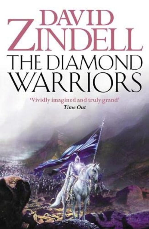 Book cover for "The Diamond Warriors" by David Zindell