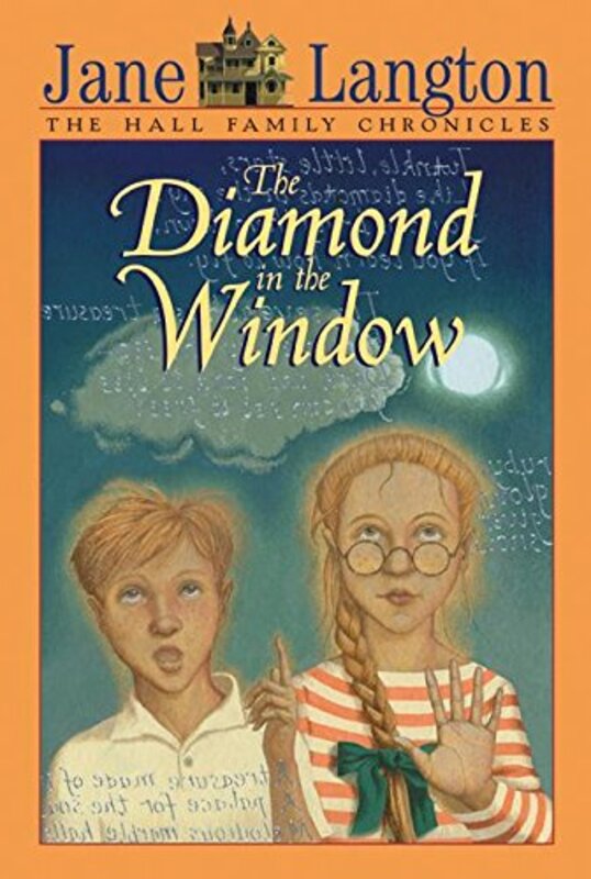 Book cover for "The Diamond in the Window" by Jane Langton