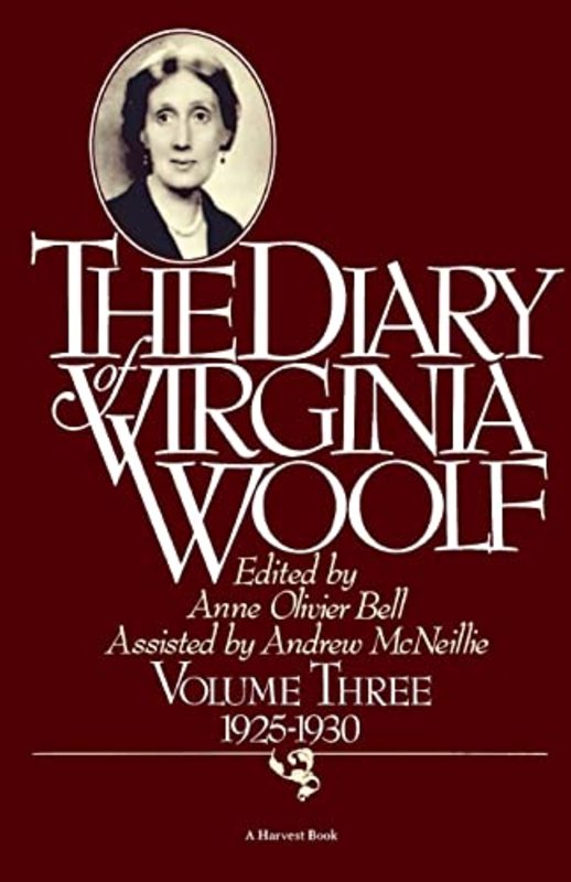 Book cover for "The Diary of Virginia Woolf, Volume Three" by Virginia Woolf