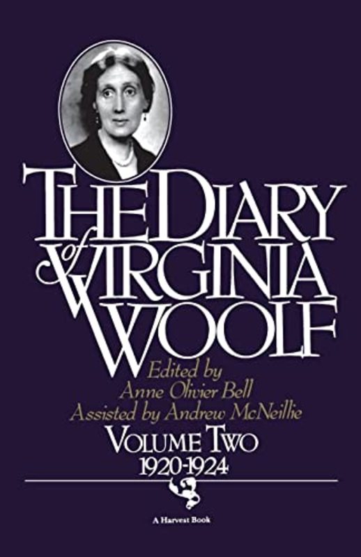 Book cover for "The Diary of Virginia Woolf, Volume Two" by Virginia Woolf