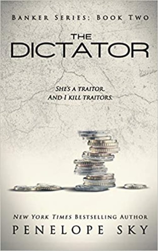 Book cover for "The Dictator" by Penelope Sky
