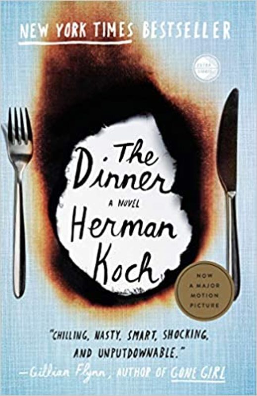 Book cover for "The Dinner" by Herman Koch