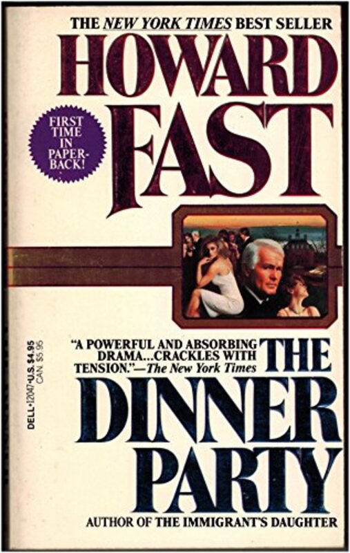 Book cover for "The Dinner Party" by Howard Fast