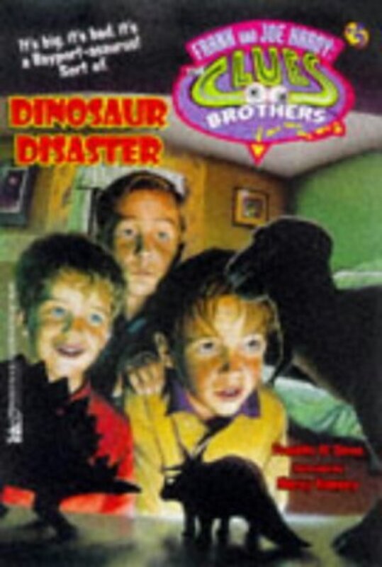 Book cover for "The Dinosaur Disaster" by Franklin W Dixon