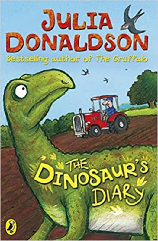Book cover for "The Dinosaur's Diary" by Julia Donaldson
