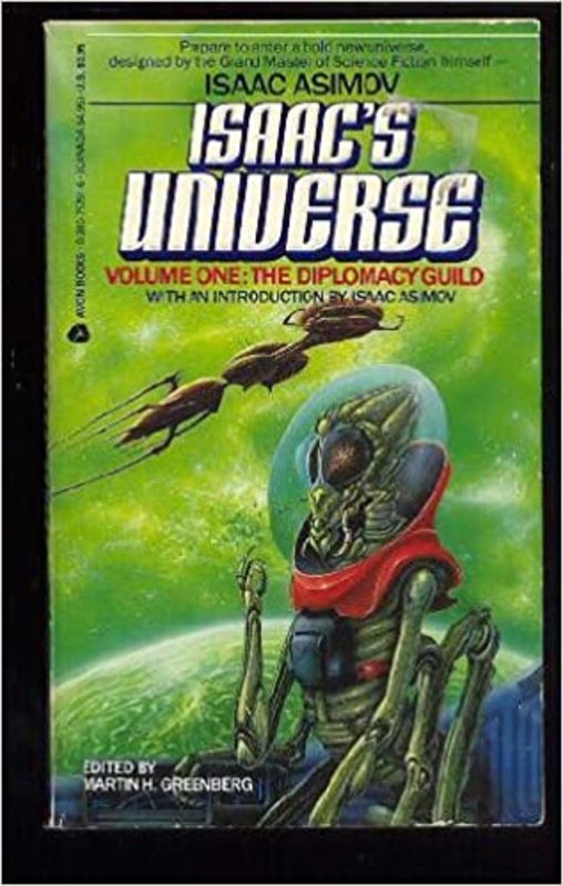Book cover for "The Diplomacy Guild" by Isaac Asimov