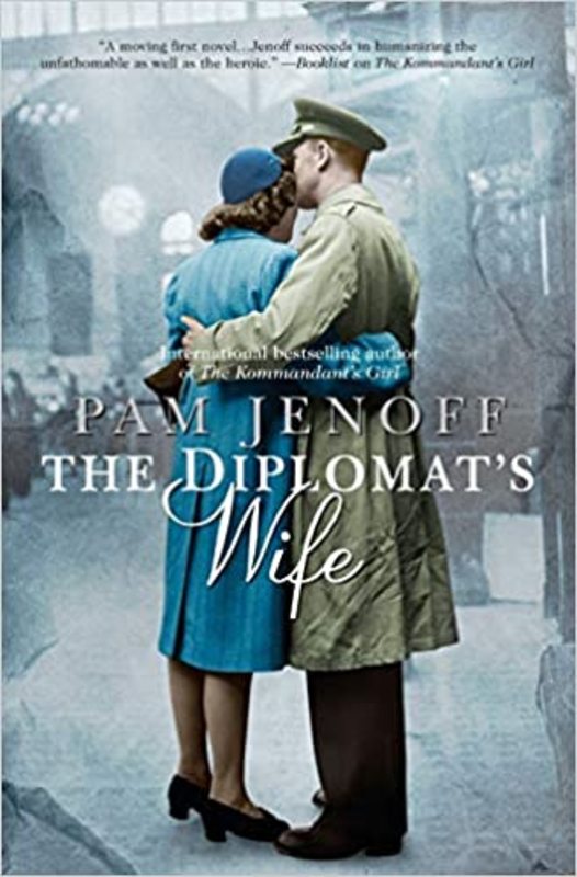 Book cover for "The Diplomat's Wife" by Pam Jenoff