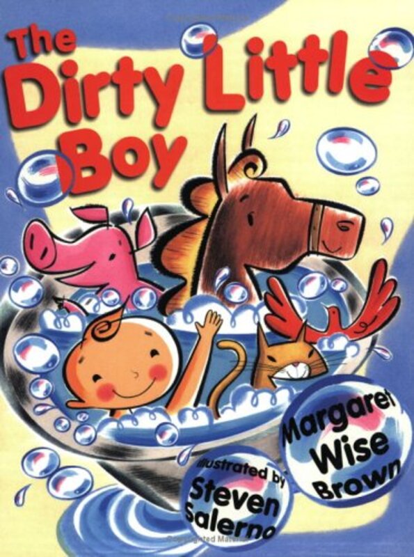 Book cover for "The Dirty Little Boy" by Margaret Wise Brown