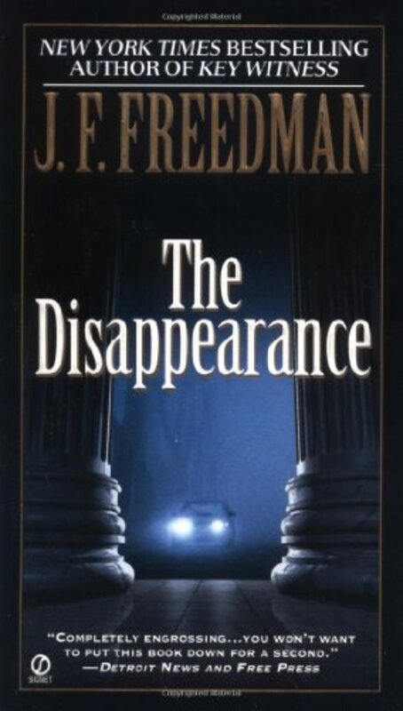 Book cover for "The Disappearance" by JF Freedman