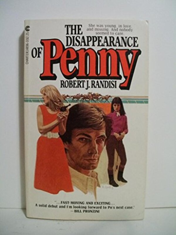 Book cover for "The Disappearance of Penny" by Robert J Randisi