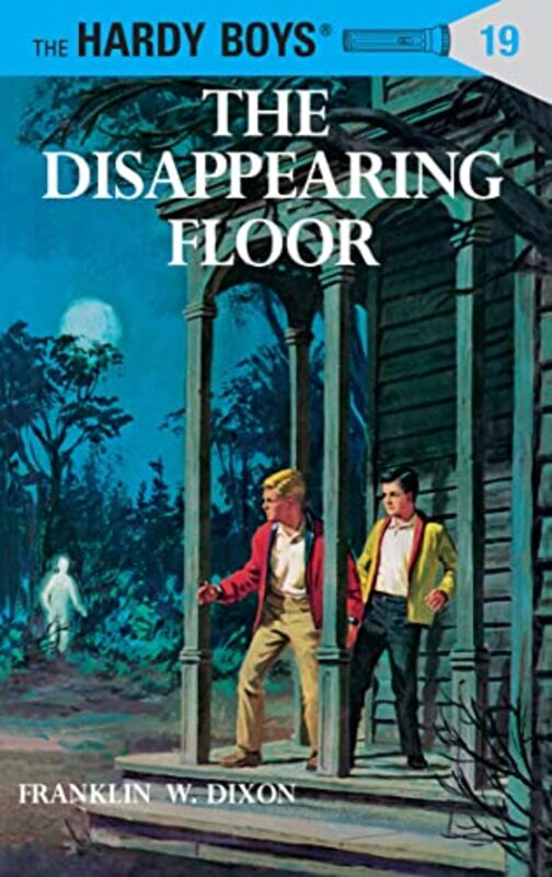 Book cover for "The Disappearing Floor" by Franklin W Dixon