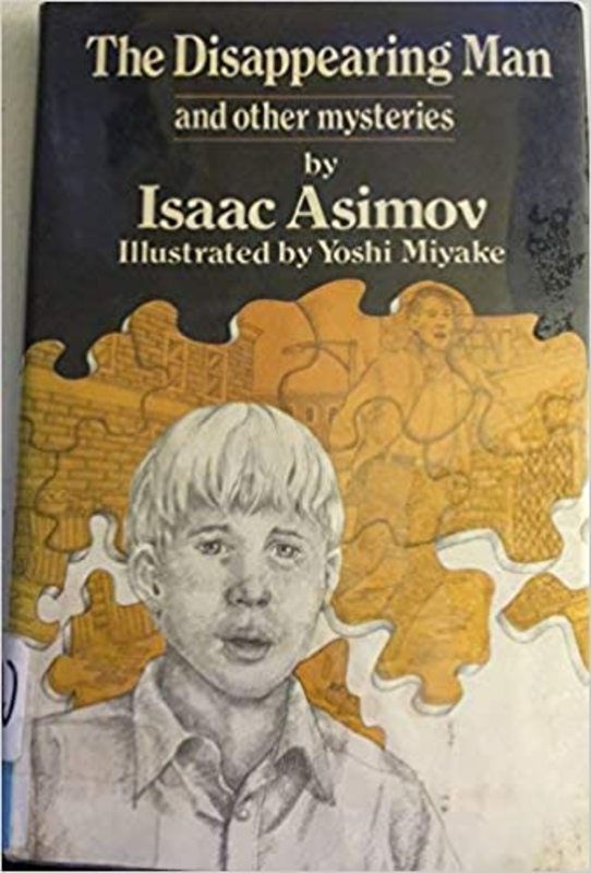 Book cover for "The Disappearing Man" by Isaac Asimov