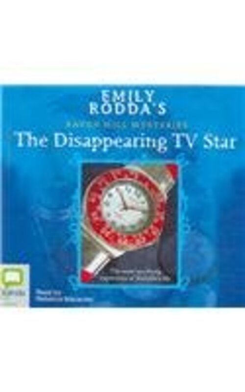 Book cover for "The Disappearing TV Star" by Emily Rodda