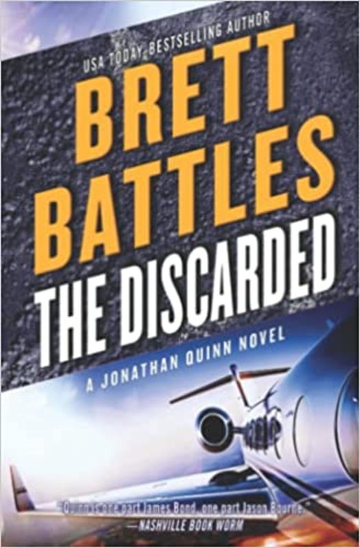 Book cover for "The Discarded" by Brett Battles