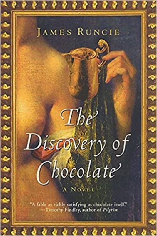 Book cover for "The Discovery of Chocolate" by James Runcie