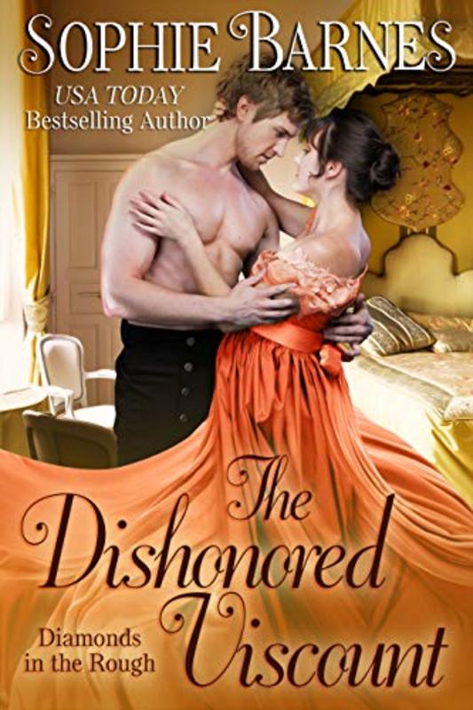 Book cover for "The Dishonored Viscount" by Sophie Barnes