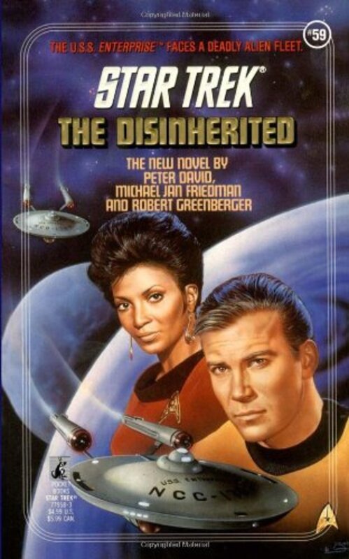 Book cover for "The Disinherited" by Peter David