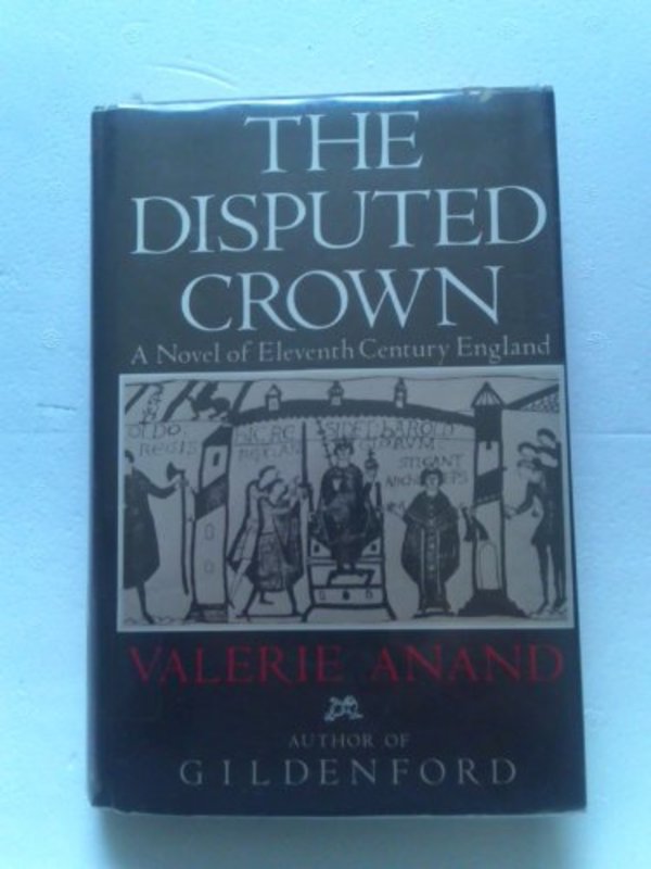 Book cover for "The Disputed Crown" by Valerie Anand