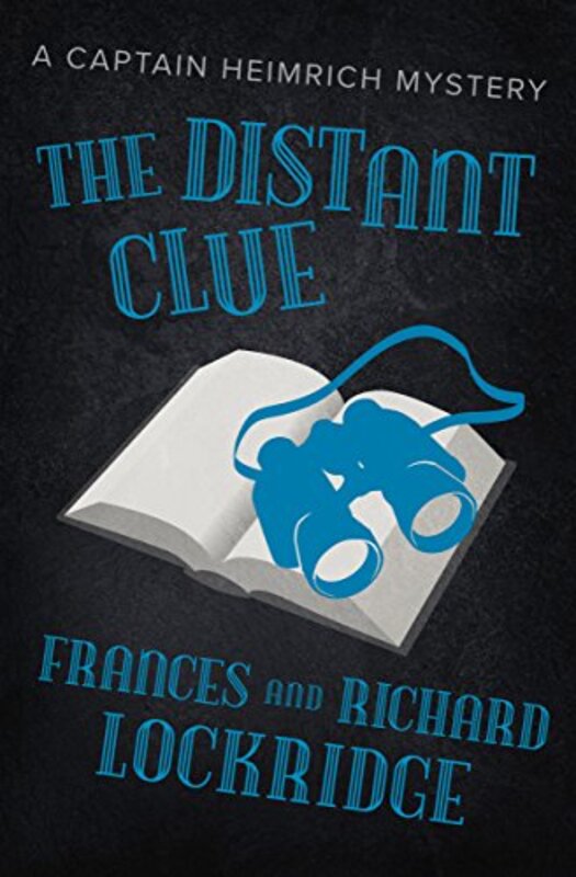 Book cover for "The Distant Clue" by Richard and Frances Lockridge