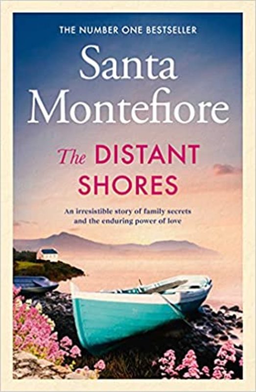 Book cover for "The Distant Shores" by Santa Montefiore
