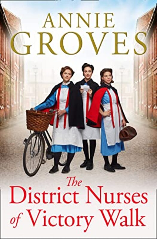 Book cover for "The District Nurses of Victory Walk" by Annie Groves