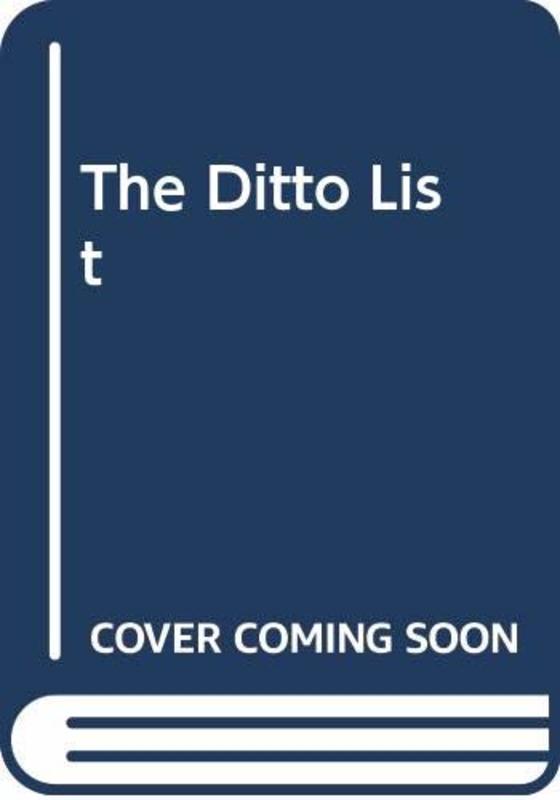 Book cover for "The Ditto List" by Stephen Greenleaf