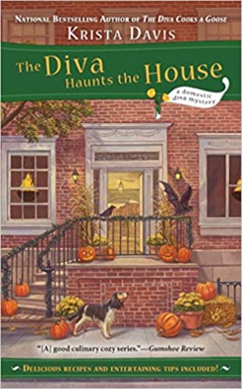 Book cover for "The Diva Haunts the House" by Krista Davis