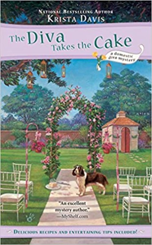 Book cover for "The Diva Takes the Cake" by Krista Davis