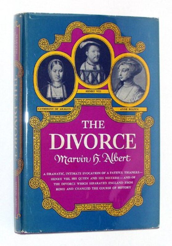 Book cover for "The Divorce" by Marvin H Albert