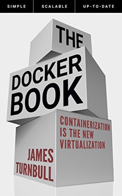 Book cover for "The Docker Book" by James Turnbull