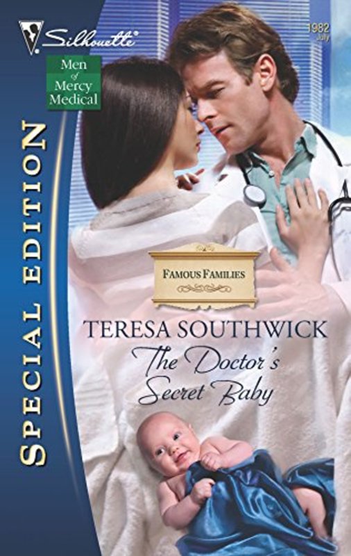 Book cover for "The Doctor's Secret Baby" by Teresa Southwick