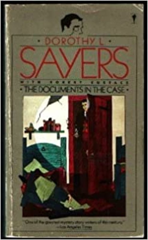 Book cover for "The Documents In The Case" by Dorothy L. Sayers
