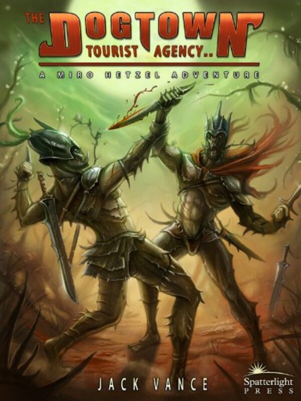 Book cover for "The Dogtown Tourist Agency" by Jack Vance