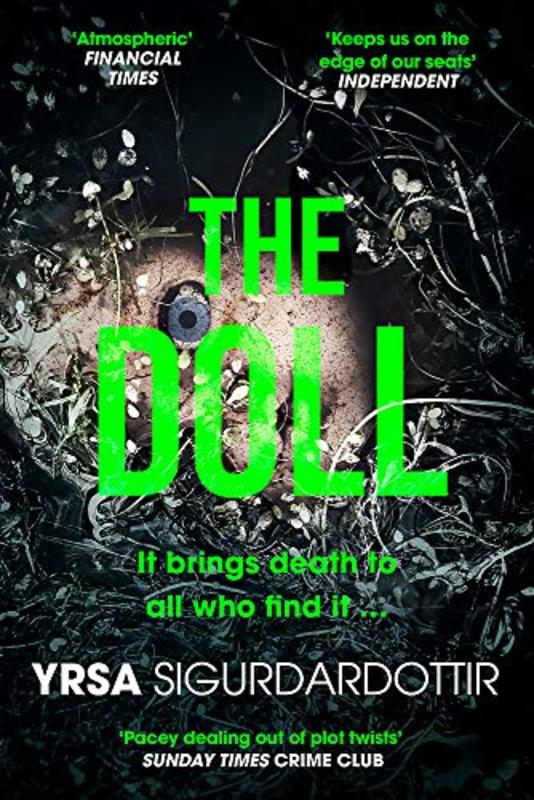 Book cover for "The Doll" by Yrsa Sigurdardottir